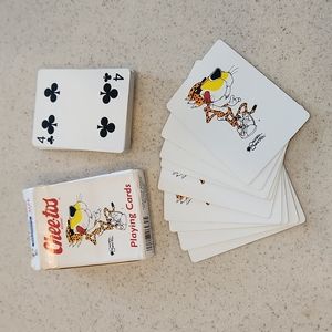 1995 Vintage Cheetos Playing Cards